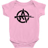 gun logo Baby Bodysuit