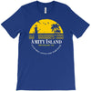 amity island jaws inspired movie shark printed T-Shirt