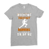 weekend forecast running Ladies Fitted T-Shirt