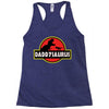 Daddysaurus Jurassic Park Racerback Tank