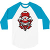 samurai red ranger 3/4 Sleeve Shirt