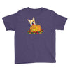 corgi pumpkin Youth Tee