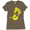 bigfoot gone Ladies Fitted T-Shirt