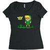 navi Women's Triblend Scoop T-shirt