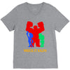 wreck it ralph silhouette V-Neck Tee