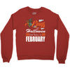 Halloween Kings Are Born In February Crewneck Sweatshirt
