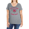 turn that frown upside down Ladies Curvy T-Shirt