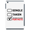 too busy playing fortnite (black) iPad Mini