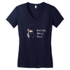 resting witch face Women's V-Neck T-Shirt