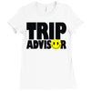 trip advisor Ladies Fitted T-Shirt