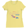 rainbow road Ladies Fitted T-Shirt
