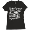 nobody ever got sick from smoking tyres Ladies Fitted T-Shirt
