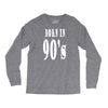 born in 90s Long Sleeve Shirts