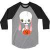 skull bunny 3/4 Sleeve Shirt