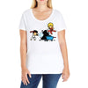 part time job   rock construction Ladies Curvy T-Shirt