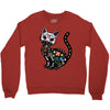 loco coco skul cat Crewneck Sweatshirt