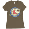 saiyan express Ladies Fitted T-Shirt