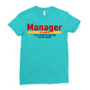 Manager Of Myselfy i Was Nobody Before Social Media Ladies Fitted T-Shirt