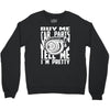 buy me car parts and tell me i'm pretty mechanic turbo nfs fan Crewneck Sweatshirt