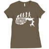 climbing evolution Ladies Fitted T-Shirt