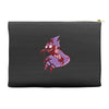mordecai from regular show, walking dead Accessory Pouches