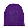 linear landscape Baby Beanies