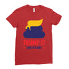trump it like its hot Ladies Fitted T-Shirt