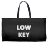 low key Weekender Totes