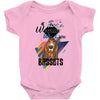 who loves bassets Baby Bodysuit