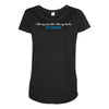 fictional men Maternity Scoop Neck T-shirt