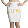 eat me pizza ringer Pencil Skirts
