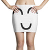 keep smile Mini Skirts