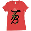Tessa Brooks Rose Ladies Fitted T-Shirt