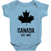 Canada Established 1867 Baby Bodysuit