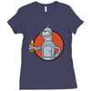 vault bot Ladies Fitted T-Shirt