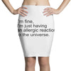 the oc allergic reaction Pencil Skirts
