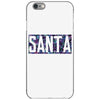 santa colorful glitter iPhone 6/6s Case