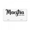 maestra License Plate