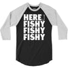 here fishy fishy fishy 3/4 Sleeve Shirt