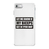 my biceps iPhone 7 Case