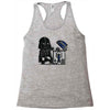 robotic trashcan Racerback Tank