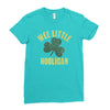 wee little hooligan Ladies Fitted T-Shirt