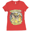 cats against cat calls Ladies Fitted T-Shirt