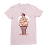 delicioussss! Ladies Fitted T-Shirt