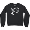 cheshire cat alice in wonderland funny Crewneck Sweatshirt