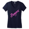 miley cyrus bangerz Women's V-Neck T-Shirt
