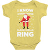 i know when those sleigh bells ring Baby Bodysuit