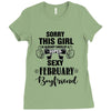 sorry this girl is already taken by a super sexy february boyfriend Ladies Fitted T-Shirt