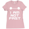not fast Ladies Fitted T-Shirt