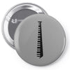 piano tie Pin-back button